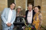 Amsterdam 1 juli 2022
Onthulling kunstwerk met daarop Willy Alberti en Johnny Kraaijkamp bij hotel Americain.
Aanwezig de kinderen Tonny Alberti en Willeke Alberti en Johnny Kraaijkamp en Sanne Kraaijkamp