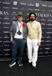 Amsterdam 1 juni 2023
Talkies terras award bij the Harbour Club .
Bastiaan v Schaik  met partner