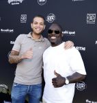 Amsterdam 15 juni 2023
Opening tatooshop Melvin Manhoef op de v Baerlestraat in Amsterdam.
Chahid Charrak ( Dutch Performante) en Melvin Manhoef