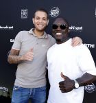 Amsterdam 15 juni 2023
Opening tatooshop Melvin Manhoef op de v Baerlestraat in Amsterdam.
Chahid Charrak ( Dutch Performante) en Melvin Manhoef