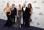 Amsterdam 3 juni 2023
Premiere Nationaal Ballet in de stopera.
Daniel v Zweden en zijn vrouw Stevie en zus Anna Sophie v Zweden