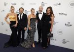 Amsterdam 3 juni 2023
Premiere Nationaal Ballet in de stopera.
Daniel v Zweden en zijn vrouw Stevie en zus Anna Sophie v Zweden