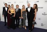 Amsterdam 3 juni 2023
Premiere Nationaal Ballet in de stopera.
Daniel v Zweden en zijn vrouw Stevie en zus Anna Sophie v Zweden