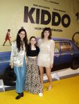 Amsterdam 25 juni 2023
Premiere Kiddo in Filmhallen. Frieda Barnhard   Rosa v Leeuwen en Zara Dwinger