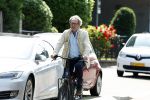 Amsterdam 19 juni 2023
Gijs Scholten v Aschat zingend op de fiets