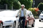 Amsterdam 19 juni 2023
Gijs Scholten v Aschat zingend op de fiets