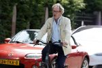 Amsterdam 19 juni 2023
Gijs Scholten v Aschat zingend op de fiets