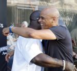 Amsterdam 15 juni 2023
Opening tatooshop Melvin Manhoef op de v Baerlestraat in Amsterdam.
Glenn helder met ...