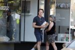 Huizen Bussum 17 juni 2023
Jeroen Rietbergen doet boodschappen en rijdt daarna weer naar het huis van zijn vriendin Linda de Mol