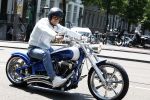 Amsterdam 5 juni 2023
Koen Verweij op een hele dikke Harley Davidson.