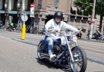 Amsterdam 5 juni 2023
Koen Verweij op een hele dikke Harley Davidson.