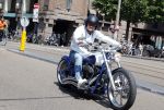 Amsterdam 5 juni 2023
Koen Verweij op een hele dikke Harley Davidson.