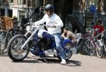 Amsterdam 5 juni 2023
Koen Verweij op een hele dikke Harley Davidson.