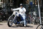 Amsterdam 5 juni 2023
Koen Verweij op een hele dikke Harley Davidson.