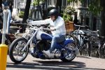 Amsterdam 5 juni 2023
Koen Verweij op een hele dikke Harley Davidson.