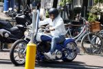 Amsterdam 5 juni 2023
Koen Verweij op een hele dikke Harley Davidson.