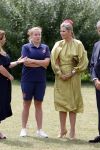Schevenigen 23 juni 2023
Hare Majesteit Koningin Maxima bezocht het erfgoedpark Loosduinen in Den Haag.
Oa burgemeetser jan v Zanen was daarbij aanwezig.