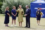 Schevenigen 23 juni 2023
Hare Majesteit Koningin Maxima bezocht het erfgoedpark Loosduinen in Den Haag.
Oa burgemeetser jan v Zanen was daarbij aanwezig.