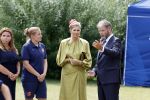 Schevenigen 23 juni 2023
Hare Majesteit Koningin Maxima bezocht het erfgoedpark Loosduinen in Den Haag.
Oa burgemeetser jan v Zanen was daarbij aanwezig.