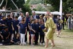 Schevenigen 23 juni 2023
Hare Majesteit Koningin Maxima bezocht het erfgoedpark Loosduinen in Den Haag.
Oa burgemeetser jan v Zanen was daarbij aanwezig.
