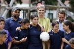 Schevenigen 23 juni 2023
Hare Majesteit Koningin Maxima bezocht het erfgoedpark Loosduinen in Den Haag.
Oa burgemeetser jan v Zanen was daarbij aanwezig.