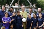 Schevenigen 23 juni 2023
Hare Majesteit Koningin Maxima bezocht het erfgoedpark Loosduinen in Den Haag.
Oa burgemeetser jan v Zanen was daarbij aanwezig.
