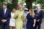 Schevenigen 23 juni 2023
Hare Majesteit Koningin Maxima bezocht het erfgoedpark Loosduinen in Den Haag.
Oa burgemeetser jan v Zanen was daarbij aanwezig.