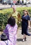Schevenigen 23 juni 2023
Hare Majesteit Koningin Maxima bezocht het erfgoedpark Loosduinen in Den Haag.
Oa burgemeetser jan v Zanen was daarbij aanwezig.