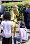 Schevenigen 23 juni 2023
Hare Majesteit Koningin Maxima bezocht het erfgoedpark Loosduinen in Den Haag.
Oa burgemeetser jan v Zanen was daarbij aanwezig.