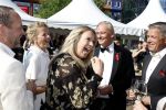 Amsterdam 10 juni 2023
Het 31e Amsterdam diner in AFAS Live tbv het Aidsfonds.
Linda de Mol kwam met Iebele v d Meulen  en werd opgevangen door prinses Mabel .
