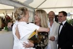 Amsterdam 10 juni 2023
Het 31e Amsterdam diner in AFAS Live tbv het Aidsfonds.
Linda de Mol kwam met Iebele v d Meulen  en werd opgevangen door prinses Mabel .