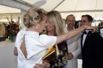 Amsterdam 10 juni 2023
Het 31e Amsterdam diner in AFAS Live tbv het Aidsfonds.
Linda de Mol kwam met Iebele v d Meulen  en werd opgevangen door prinses Mabel .