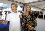 Amsterdam 10 juni 2023
Het 31e Amsterdam diner in AFAS Live tbv het Aidsfonds.
Linda de Mol kwam met Iebele v d Meulen  en werd opgevangen door prinses Mabel .
