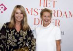 Amsterdam 10 juni 2023
Het 31e Amsterdam diner in AFAS Live tbv het Aidsfonds.
Linda de Mol kwam met Iebele v d Meulen  en werd opgevangen door prinses Mabel .