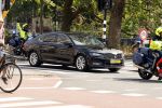 Amsterdam 20 juni 2023
Militaire konvooi onder begeleiding van motoren van Koninklijke marechause in centrum amsterdam