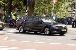 Amsterdam 20 juni 2023
Militaire konvooi onder begeleiding van motoren van Koninklijke marechause in centrum amsterdam