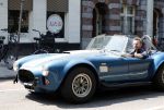 Amsterdam 8 juni 2023
Prins Bernhard in Shelby Cobra cabrio in het centrum van Amsterdam.