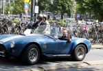 Amsterdam 8 juni 2023
Prins Bernhard in Shelby Cobra cabrio in het centrum van Amsterdam.