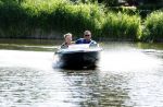 Zaanstad 23 juni 2023
Wolter Kroes met zijn Thomas aan het varen met een vet bootje.