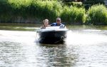 Zaanstad 23 juni 2023
Wolter Kroes met zijn Thomas aan het varen met een vet bootje.