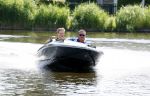 Zaanstad 23 juni 2023
Wolter Kroes met zijn Thomas aan het varen met een vet bootje.
