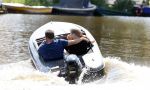Zaanstad 23 juni 2023
Wolter Kroes met zijn Thomas aan het varen met een vet bootje.