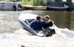 Zaanstad 23 juni 2023
Wolter Kroes met zijn Thomas aan het varen met een vet bootje.