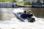 Zaanstad 23 juni 2023
Wolter Kroes met zijn Thomas aan het varen met een vet bootje.
