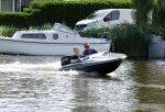 Zaanstad 23 juni 2023
Wolter Kroes met zijn Thomas aan het varen met een vet bootje.