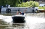 Zaanstad 23 juni 2023
Wolter Kroes met zijn Thomas aan het varen met een vet bootje.