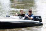 Zaanstad 23 juni 2023
Wolter Kroes met zijn Thomas aan het varen met een vet bootje.