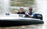 Zaanstad 23 juni 2023
Wolter Kroes met zijn Thomas aan het varen met een vet bootje.