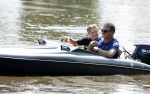 Zaanstad 23 juni 2023
Wolter Kroes met zijn Thomas aan het varen met een vet bootje.