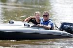 Zaanstad 23 juni 2023
Wolter Kroes met zijn Thomas aan het varen met een vet bootje.